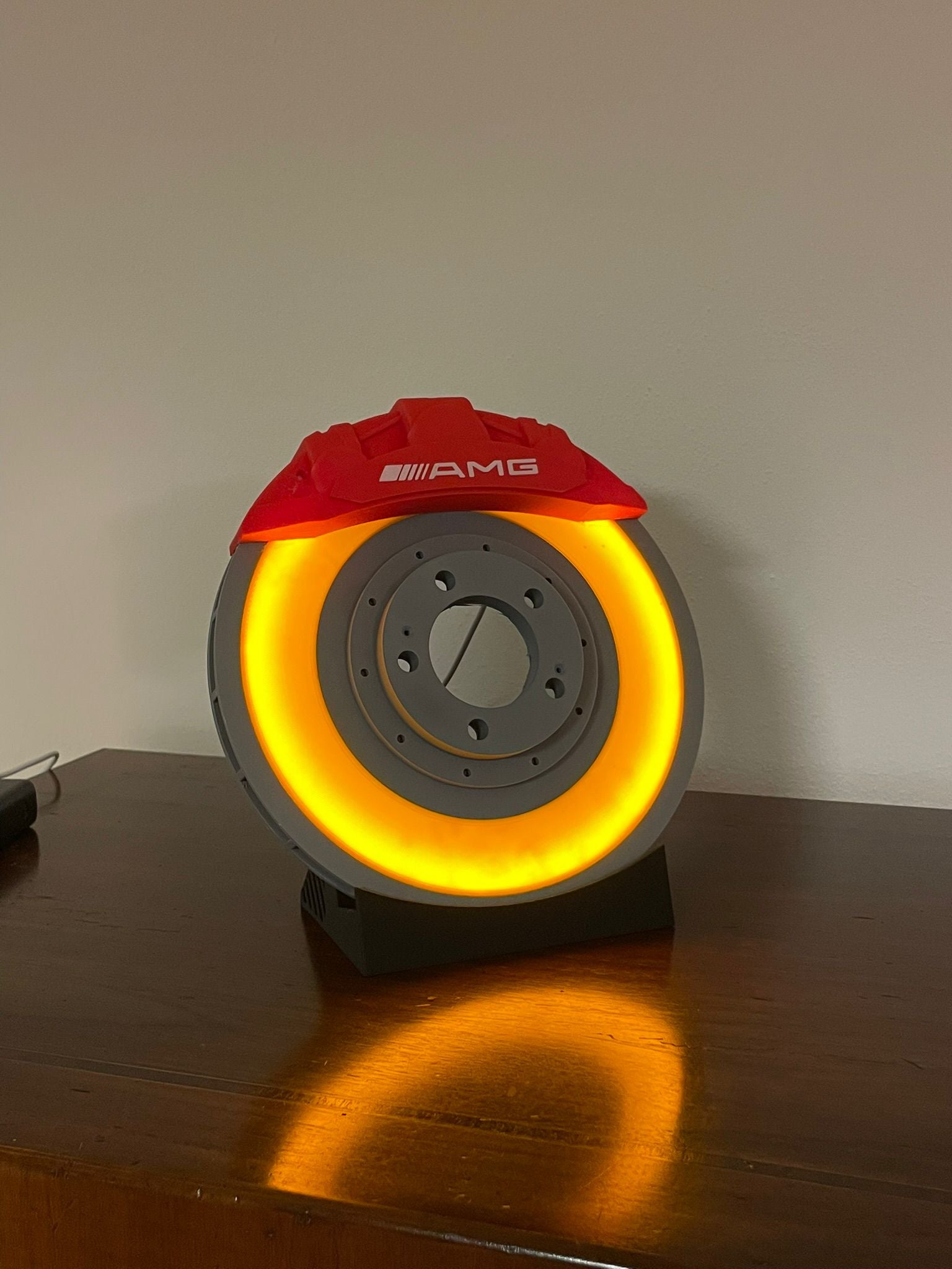 Disco freno luminoso