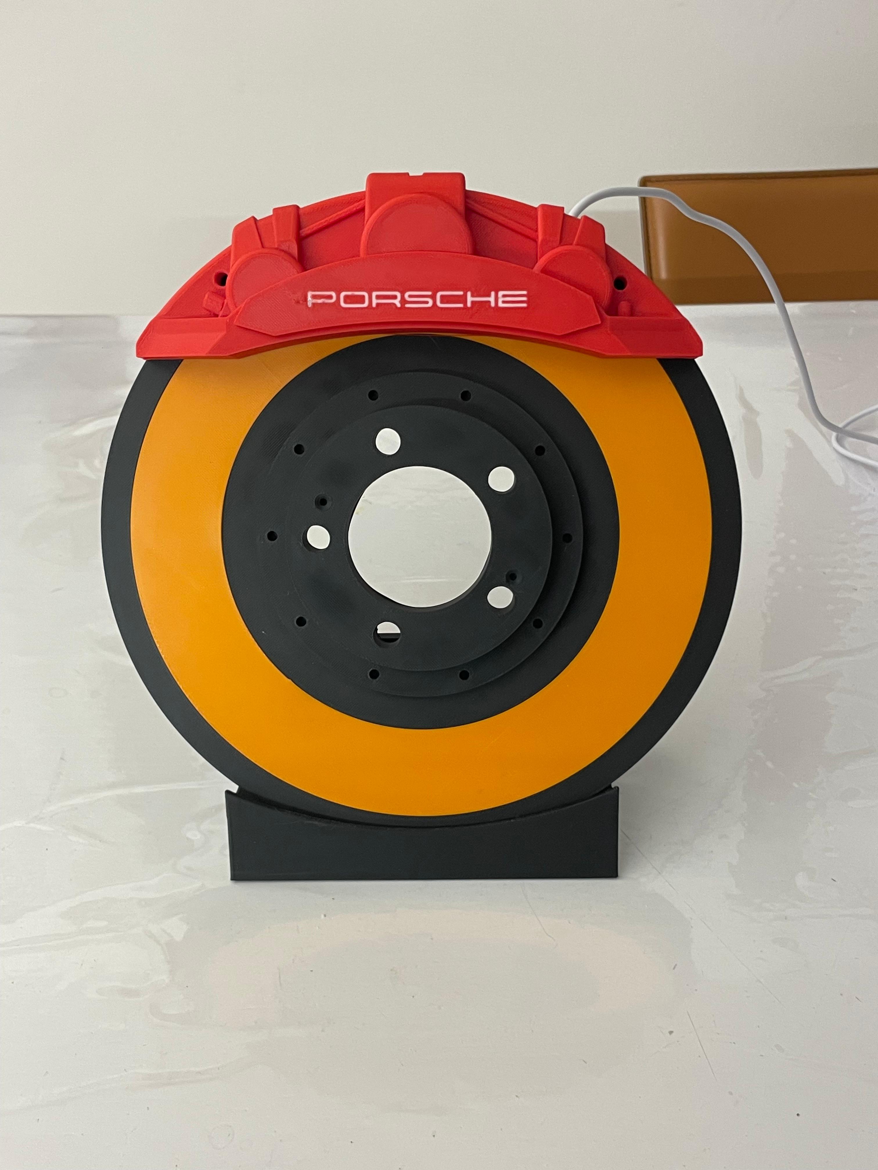 Disco freno luminoso